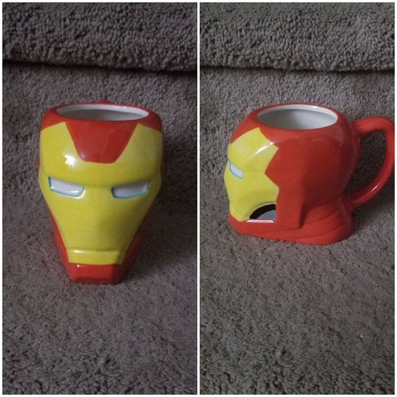 Marvel Collection 3D Ceramic Mug, Iron Man - Picture 1 of 5